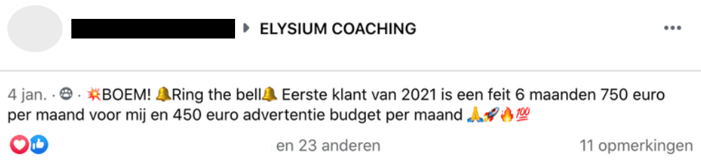 Elysium Coaching: Getuigenissen